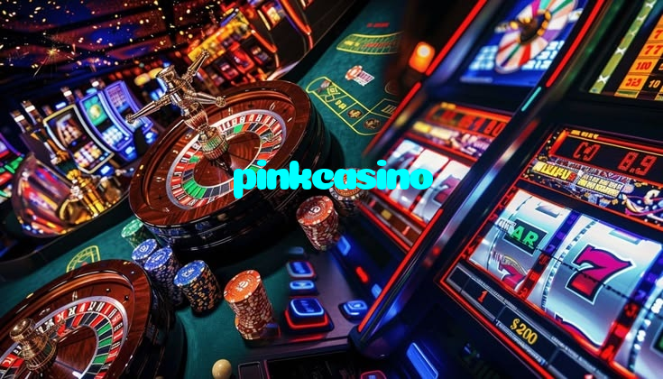 pinkcasino casino presented on mobile device in Pakistan with slots and live games